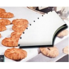 Conveyor angle 90°, 1800° is used for manufacture of confectionery