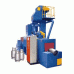 Shot blasting machine per station
