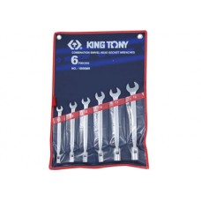 10-19mm wrench the mouth - the metric tube 6 Kingtony 1B06MR