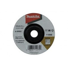100 x 6 x 16mm stainless steel Grinding Makita A-80 852