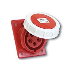 16A-3P-230V-6H-IP67 Ổ cắm gắn âm loại kín nước