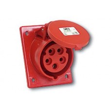 400V-16A-4P-mounted audio IP44O not watertight plug