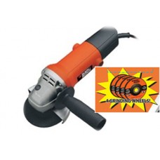 4 "Angle Grinder 600W Black and Decker KG100VP