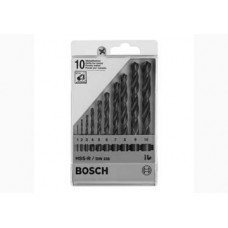 HSS-R sets 10 nose Ø 1-10 mm Bosch 1609200203 DIN338