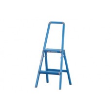 Aluminum ladder 2 steps have handrails KF-B020804